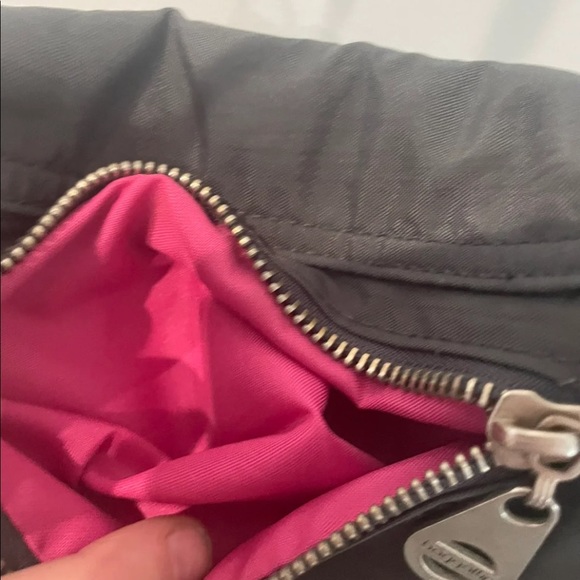 Baggalini Gray Nylon Crossbody Bag - Picture 6 of 8